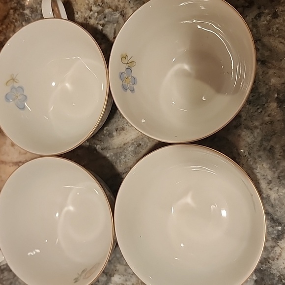 Vintage Fine German China Set For 4 - Picture 11 of 13